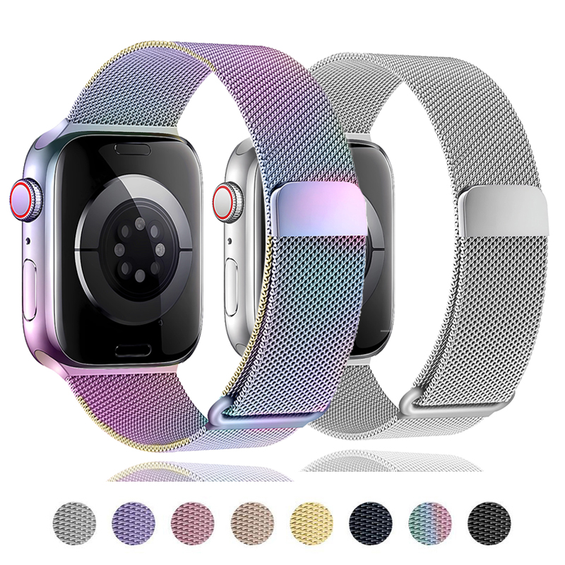 Milanese Loop Magnetic - Milanese Loop Strap For Apple Watch