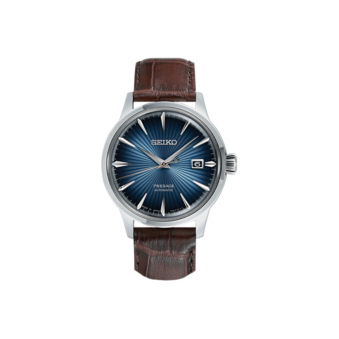 Seiko Watch Presage - SEIKO Mechanical Movement Cow Leather/Cow Leather