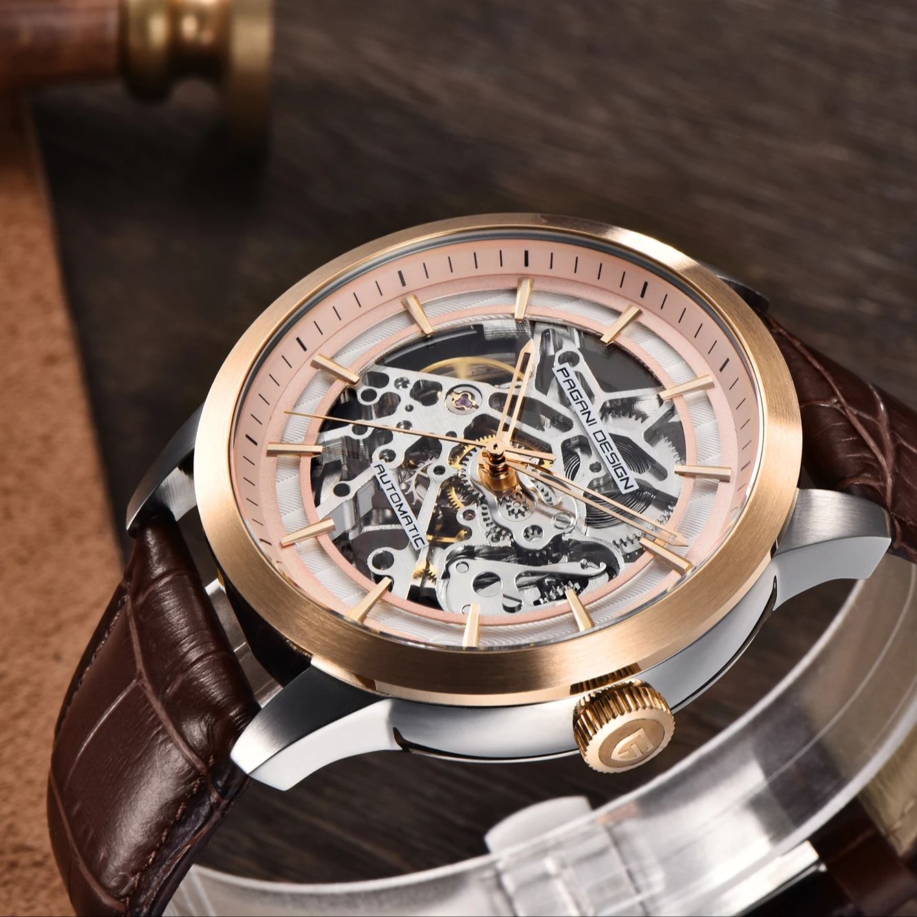 Pagani Design PD-1638 Men's Au - Omega Watch Constellation review and price