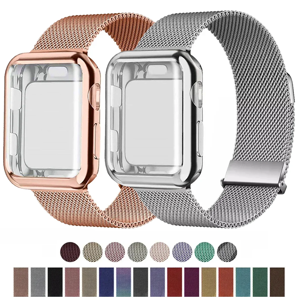 Milanese Loop+Case For Apple W - Milanese Loop Magnetic review and price