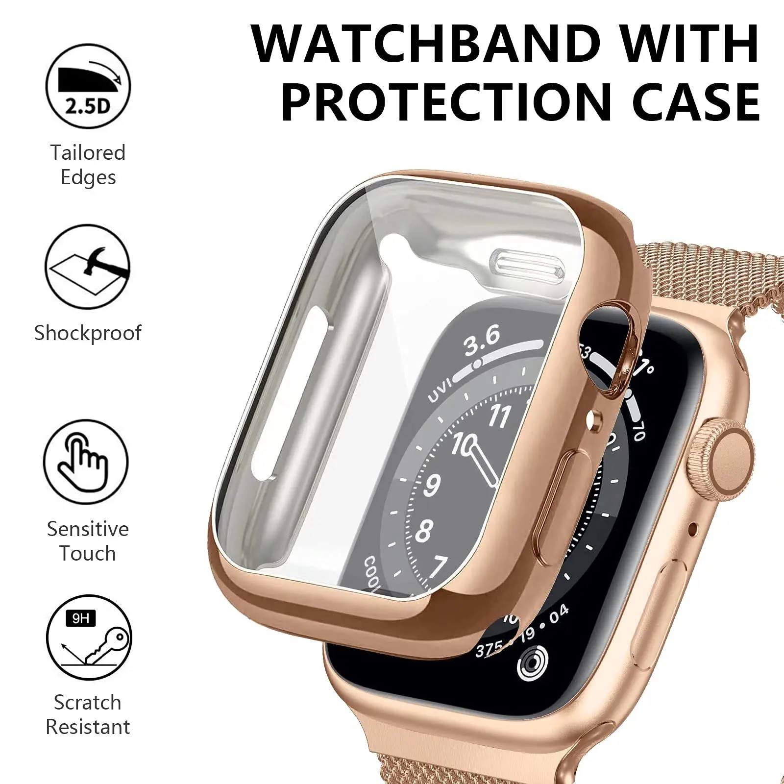 Milanese Loop+Case For Apple W - Milanese Loop Magnetic review and price