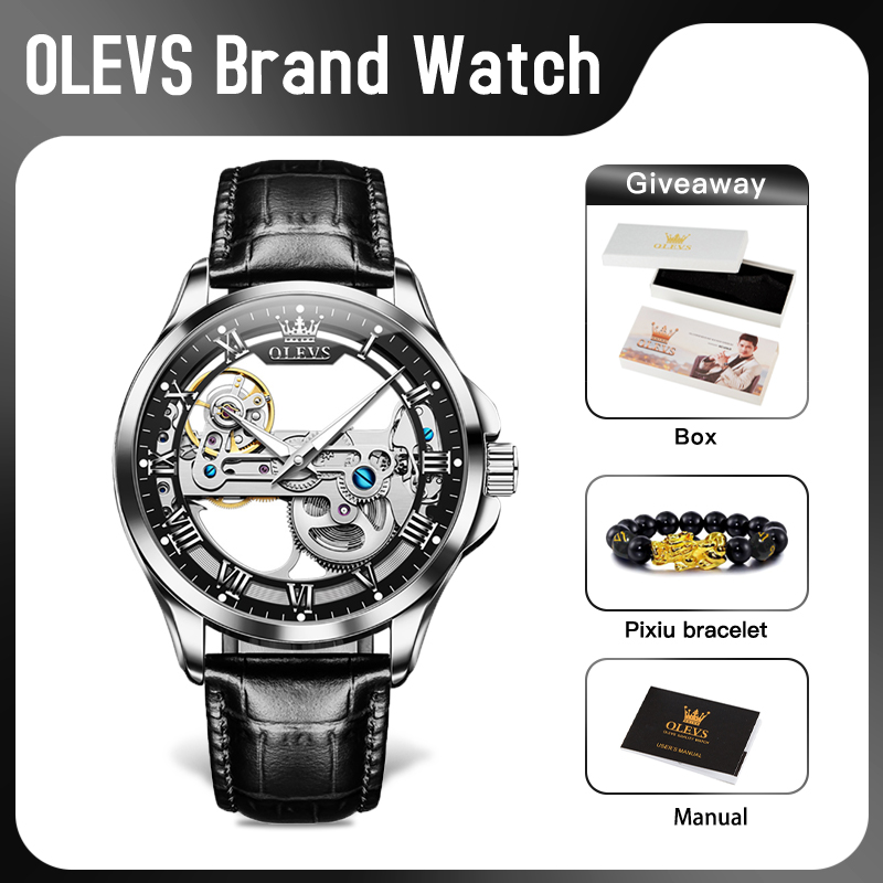 OLEVS 6661 Mens Watch Automati - Omega Watch Constellation review and price