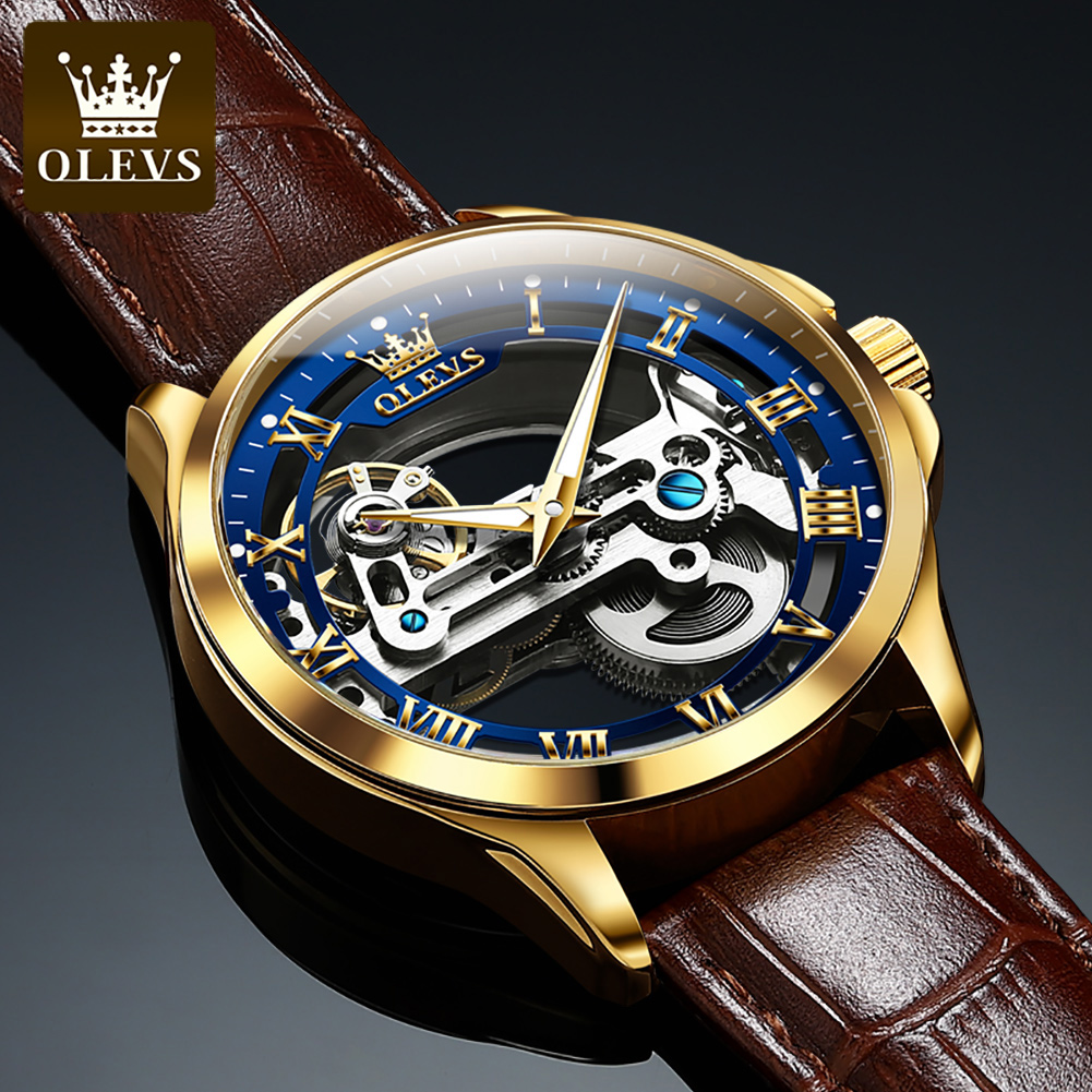 OLEVS 6661 Mens Watch Automati - Omega Watch Constellation review and price