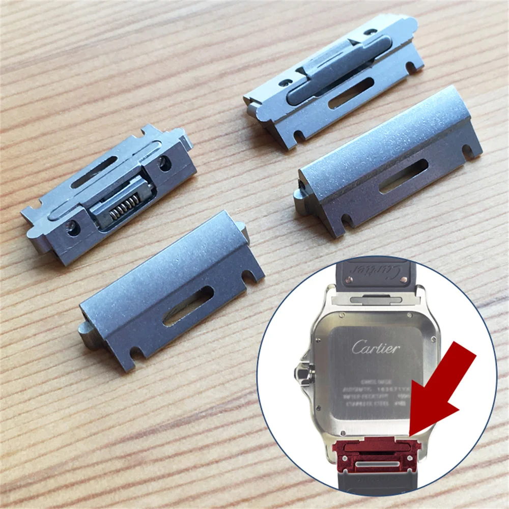 Perfect fit adapter connrctor  - Cartier Watch Santos review and price