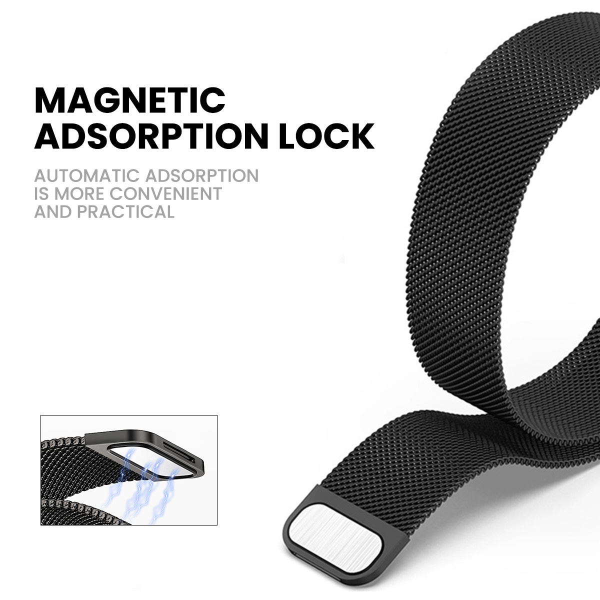Magnetic Loop Strap For Xiaomi - Milanese Loop Magnetic review and price