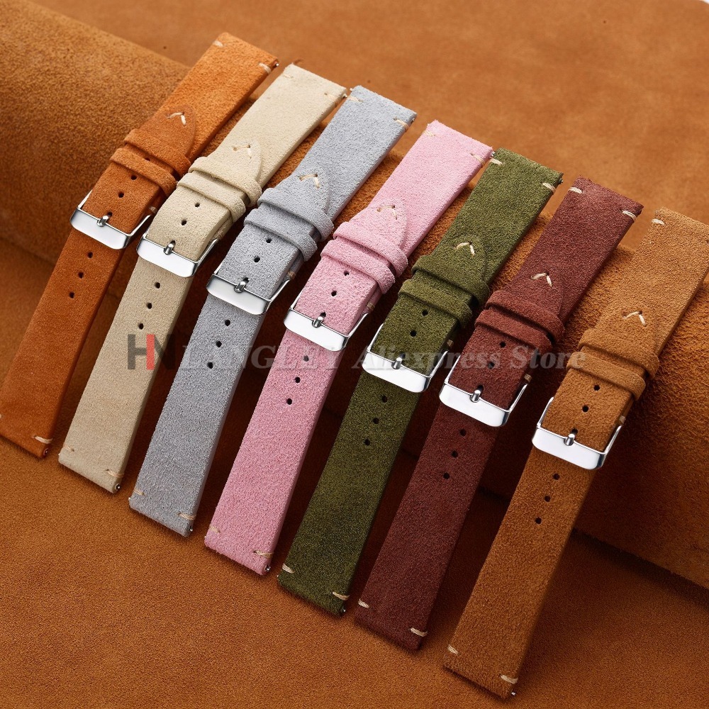 14/16mm 18mm 19mm 20mm 21mm 22 - Suede Strap Watch review and price