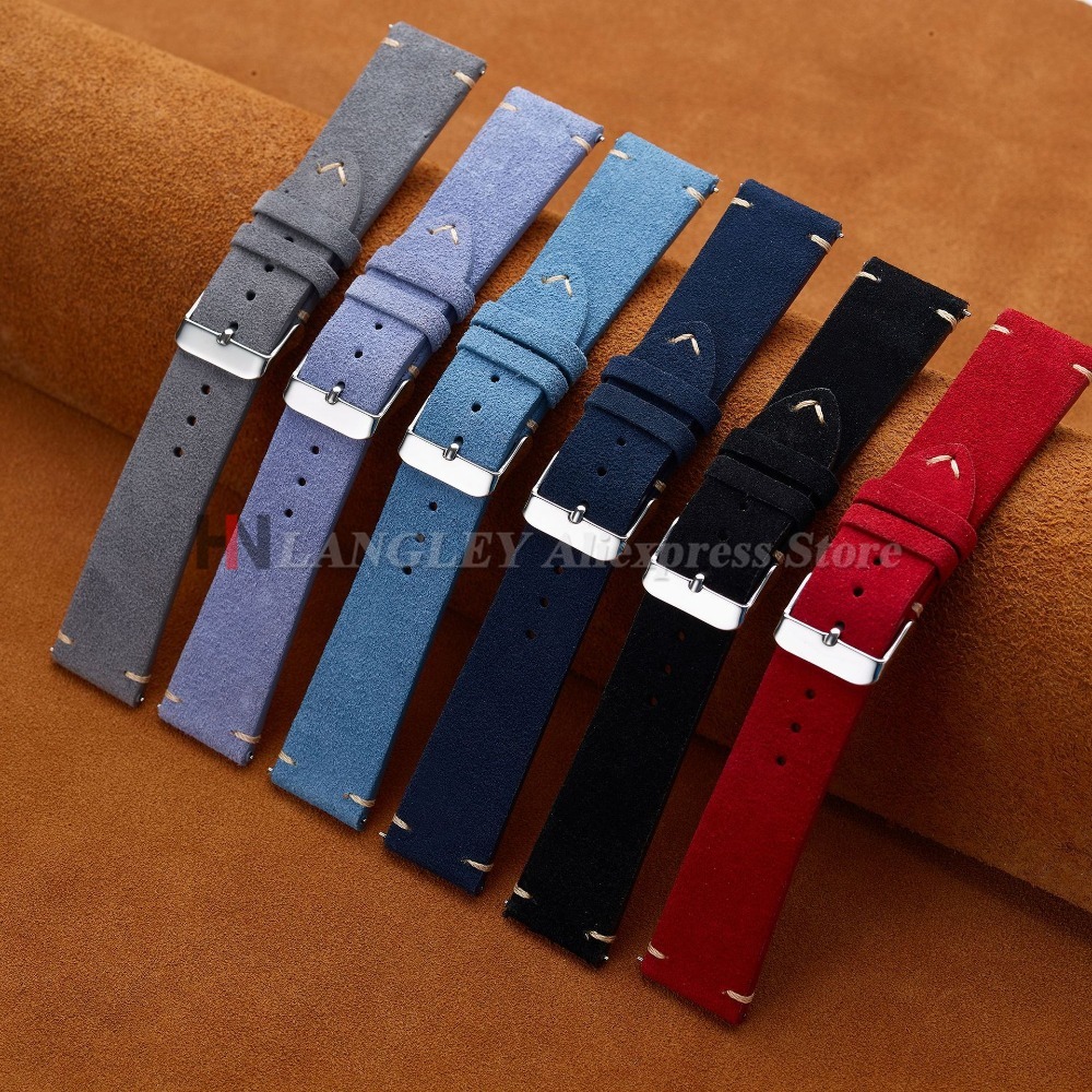 14/16mm 18mm 19mm 20mm 21mm 22 - Suede Strap Watch review and price